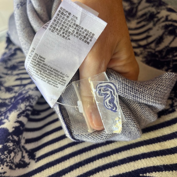 Karen Millen blue and white floral print dress size medium - Picture 8 of 12